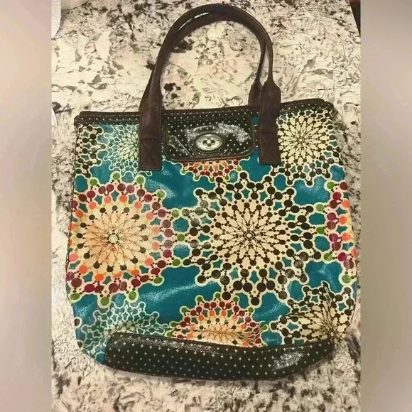Fossil Key Per tote bag (large purse) - Picture 1 of 10